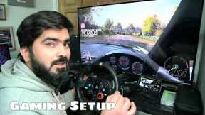 MY Gaming Setup Review and Spec's | Logitech G29 steering wheel with Gear Shifter