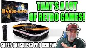 This Is SOLD On AMAZON?! NEW Super Console X3 Plus With Over 114,000 Retro Games! REVIEW