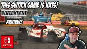 This Nintendo Switch Game IS NUTS! AN IMPRESSIVE PORT! Wreckfest Review