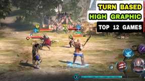 Top 12 Best Turn Based games on Android & iOS | High Graphic RPG turn based Games mobile