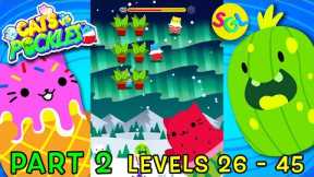 Cats vs Pickles Game App Levels 26-45 | Free Game App | SmilesGigglesLaughs iPhone iPad Gameplay