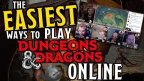 EASY Ways to Play D&D Online ...TONIGHT!
