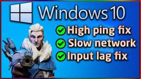 How to Fix High Ping & Input Lag in Online Games | 2021