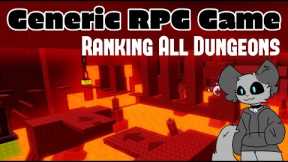 RANKING ALL Dungeon Stages In Roblox Generic RPG Game (Worst to best) #roblox #rpg #arpg #obby