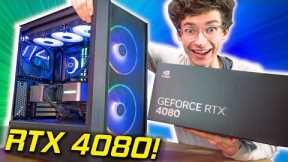 The ULTIMATE RTX 4080 Gaming PC Build! 🤗  i9 13900K, Lancool 216 w/ Gameplay Benchmarks