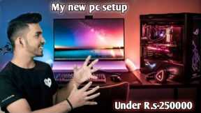 My new Gaming pc setup/ under 250000Rs /@Techno Gamerz @Unknown Dhiraj