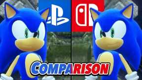 Sonic Frontiers Graphics Comparison (Switch vs. PS5)