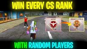 How To Win Every CS Rank With Random Players | Clash Squad Ranked Tips and Tricks | Free Fire
