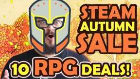 Steam Autumn Sale 2022! - 10 Discounted RPG Games YOU CAN'T IGNORE!