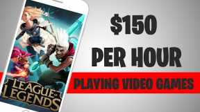 EARN $150 PER HOUR PLAYING VIDEO GAMES (Make Money Online)