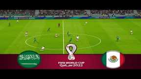 Saudi Arabia vs Mexico LIVE | FIFA World Cup Qatar 2022 | Watch Along & PES 21 Gameplay