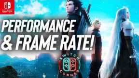 Crisis Core Final Fantasy VII Reunion Nintendo Switch Performance Review & Frame Rate