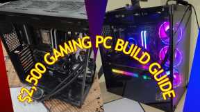 Building An INSANE $2500 GAMING PC Guide [Intel 12th GEN & RTX 3070 TI]
