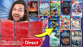 40 NEW Upcoming Nintendo Switch Games COMING 2023!