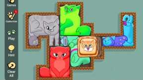 Puzzle Cats - Gameplay Walkthrough (iOS & Android) #games #funny