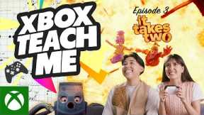 Fighting a Giant Vacuum Cleaner with Your Partner - Xbox Teach Me: Episode 3