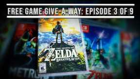 Best Switch Games - Zelda BOTW - Nintendo Switch Game Review | Give-A-Way Marathon Ep. 3 of 9