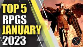 Top 5 NEW RPGs of January 2023 - (Space-Sim RPG, Action RPG, Turn-based RPG, and JRPG)