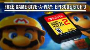 Best Switch Games - Super Mario Maker 2 Nintendo Switch Game Review | Give-A-Way Marathon Ep. 5 of 9
