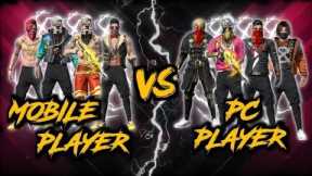 Mobil Player VS PC Player||Mobil Player for pc player||Gaming tips and tricks