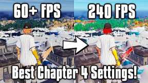 Fortnite Chapter 4 Settings Guide! - FPS Boost, Colorblind Modes, & More!