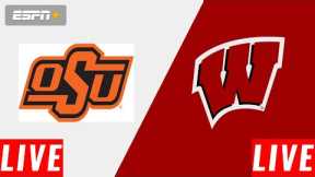 Wisconsin vs Oklahoma State LIVE | NCAAF 2022 | College Football Camellia Bowl