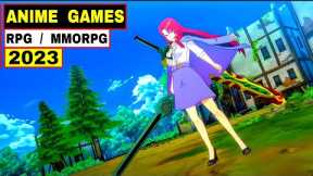 Top 12 Best Recommendations of RPG Anime games 2023 for Android iOS (RPG Mobile or MMORPG 2023)