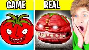 TOP 5 SATISFYING APP GAMES That YOU Need To See! (SECRET REAL LIFE MR TOMATOS)