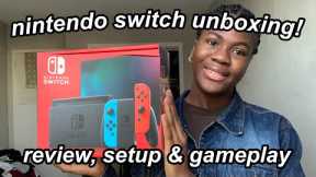 Nintendo Switch Unboxing, Setup, Review & night in the woods Gameplay!