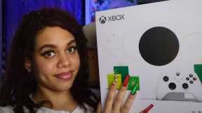 🎮ASMR Unboxing An Xbox Series S | Tapping, Scratching & A LOT of talking