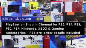 Tamil : PlayStation Shop in Chennai for PS5, PS4, PS3, PS2, PSP, Nintendo, XBOX & Gaming Accessories