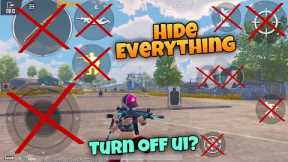 New🔥Tips And Trick to HIDE ALL SETTING in PUBG MOBILE⚡️Effective improve vision | BGMI