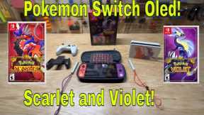 Nintendo Switch OLED Model: Pokémon Scarlet & Violet Edition Unboxing and Review! Pokemon Goes Oled!