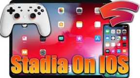 Stadia on Iphone & Ipad IOS Through Browser - How to setup and get working