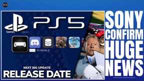 PLAYSTATION 5 ( PS5 ) - RELEASE : NEXT MAJOR PS5 UPDATE / SONY CONFIRM HUGE NEWS / PSVR 2 BIG LEAP…
