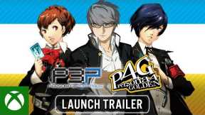 Persona 3 Portable & Persona 4 Golden— Available Now | Xbox Game Pass, Xbox Series X|S, Xbox One, PC