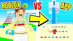 Roblox, BUT It's MOBILE APP Games!😱