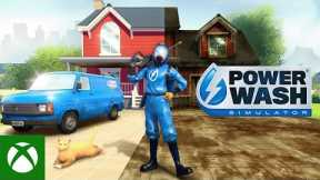 PowerWash Simulator Blue Skies Trailer | Available on Xbox and Xbox Game Pass