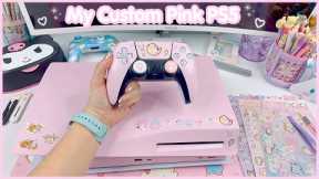 Customizing My Pink PlayStation 5