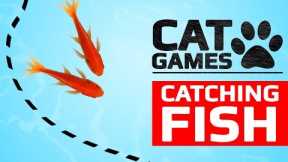 CAT GAMES - CATCHING FISH (ENTERTAINMENT VIDEOS FOR CATS TO WATCH)