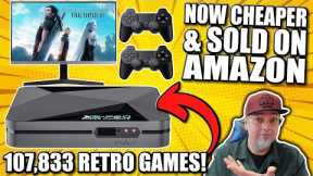 This NEW CHEAPER RETRO Emulation Console Is SOLD ON AMAZON With 107,833 GAMES!