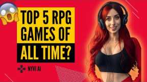 ⚠️🕹️URGENT: AI creates list of Top 5 Best RPG Games! Is The Witcher or Skyrim on the list? [UPDATED]