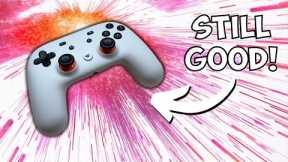 You should use Google Stadia Controller with the Steam Deck!