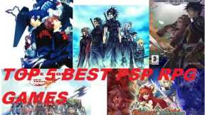 PPSSPP - Top 5 Best PSP RPG Games - ALL TIME FAVORITE 2020