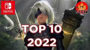 TOP 10 Best Nintendo Switch Games of 2022