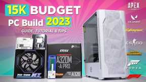 VLOG: paano mag-BUILD ng SULIT 15K BUDGET RYZEN 5 PC (Feb) 2023 I Tested in 8 Games