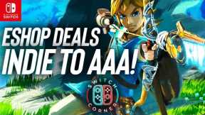 New Nintendo ESHOP Sale Has Everything From Indie To AAA! Nintendo Switch ESHOP Deals