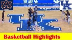 Auburn vs Kentucky Basketball Game Highlights 2 25 2023