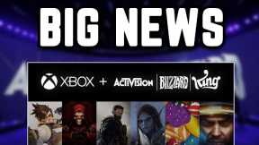 MAJOR News for Xbox Activision Blizzard Acquisition