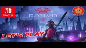 LET'S PLAY ELDERAND On Nintendo Switch | Indie Metroidvania Performance Review